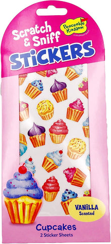 Scratch & Sniff: Vanilla Cupcakes Stickers