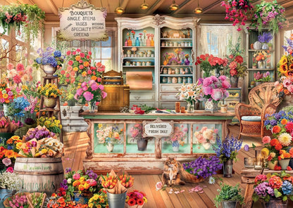 All Seasons Flower Shop 1000 Pc Puzzle