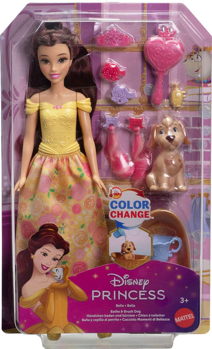 Disney Princess Belle Fashion Doll & Dog