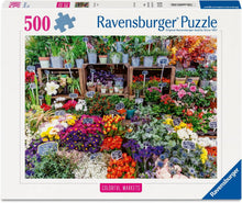 Flower Market, France 500pc Puzzle