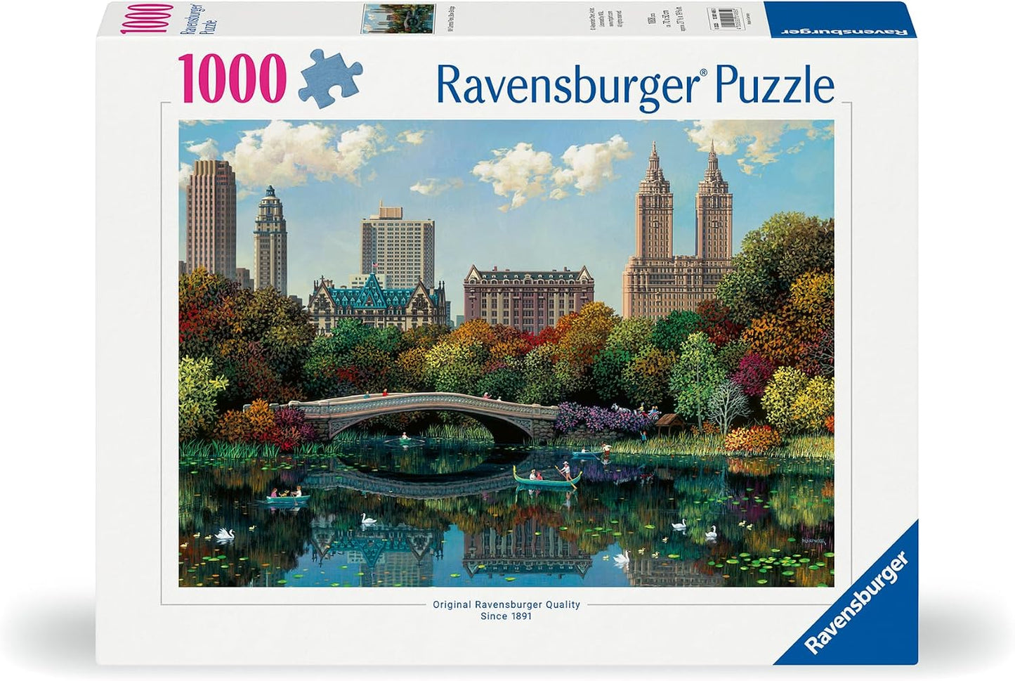 NY Central Park, Bow Bridge 1000 Pc