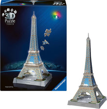 Iconics 3D Eiffel Tower Night Ed. 216Pc