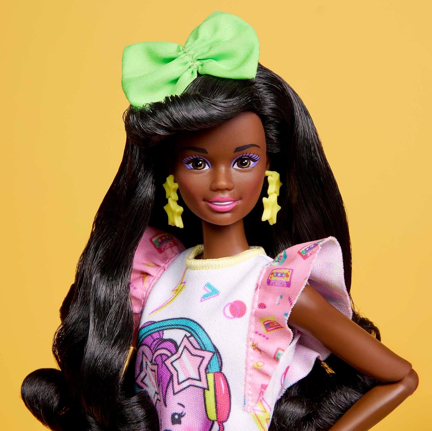 *Barbie Signature Rewind 80s Edition Slumber Party Doll Black