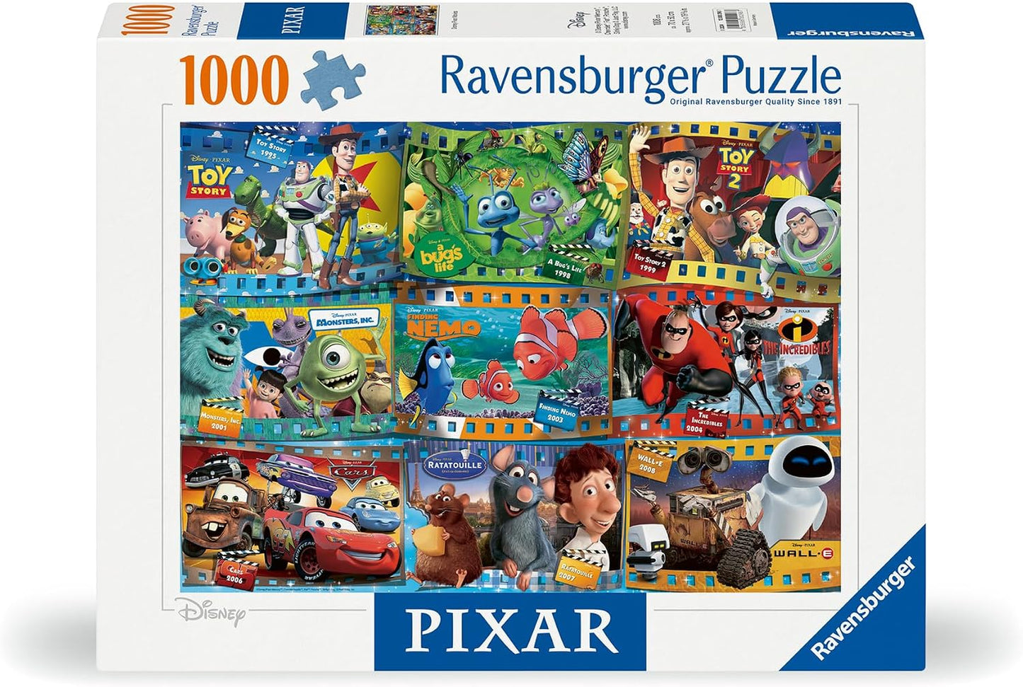 Disney Pixar Movies 1000pc