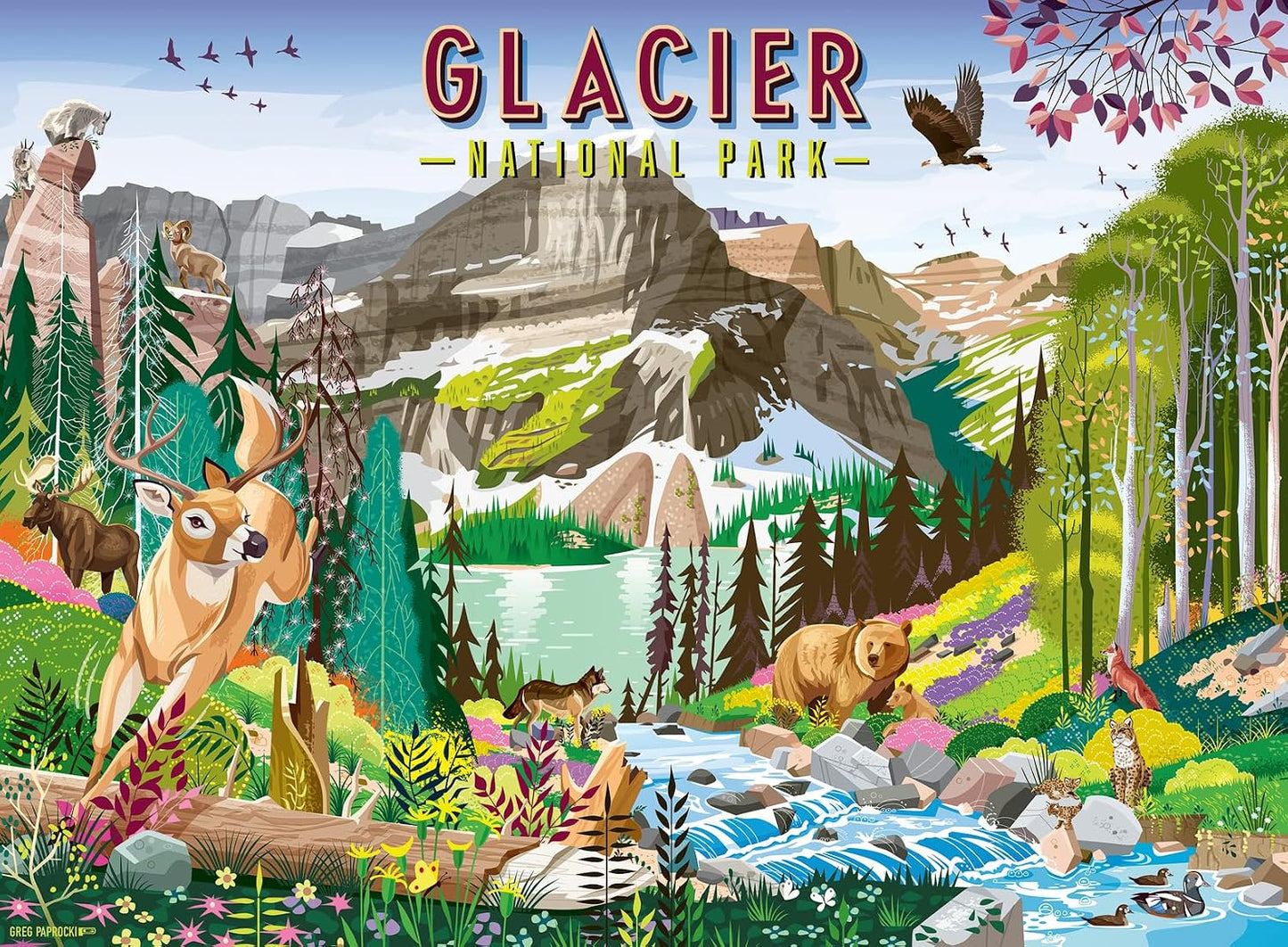 Glacier National Park 500pc Puzzle