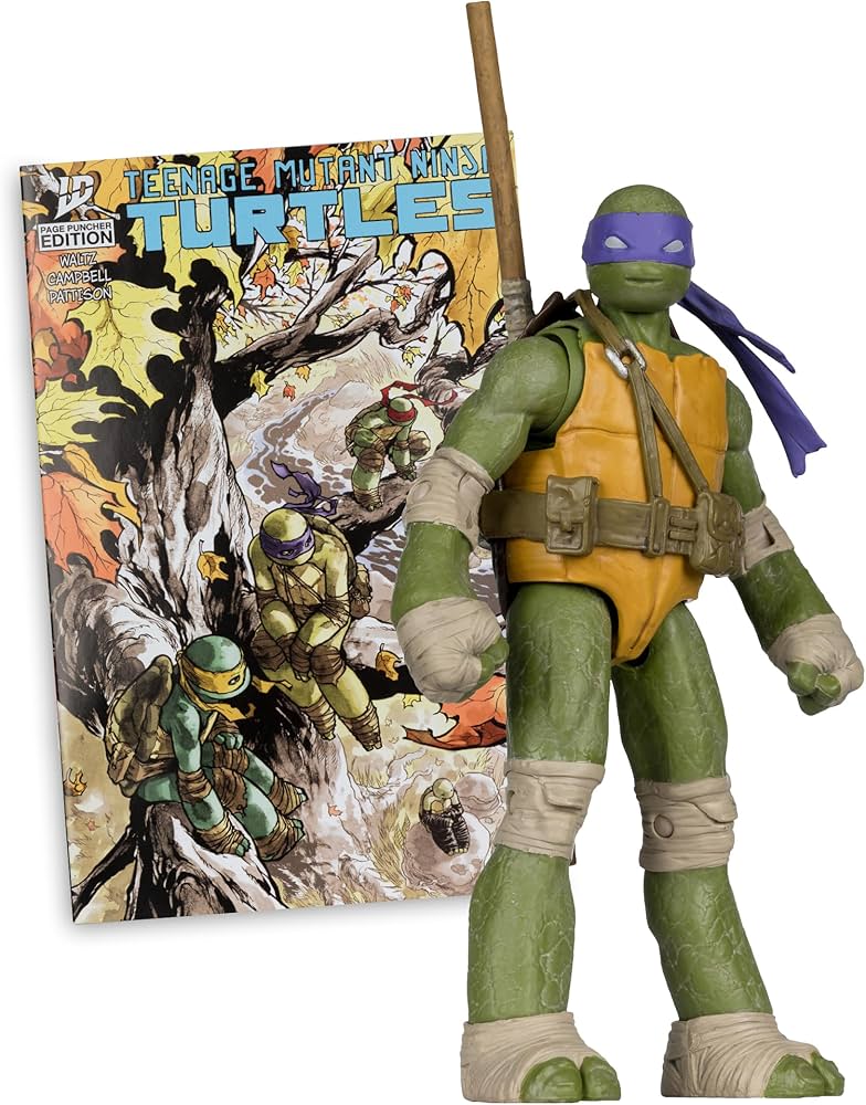 TMNT Page Puncher Donatello 5-In Action Figure and Comic