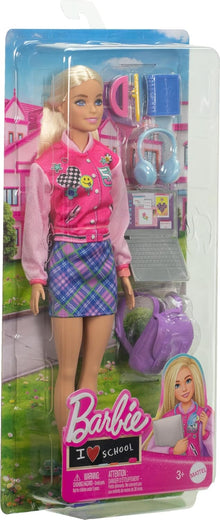 Barbie I Love School Blonde Doll