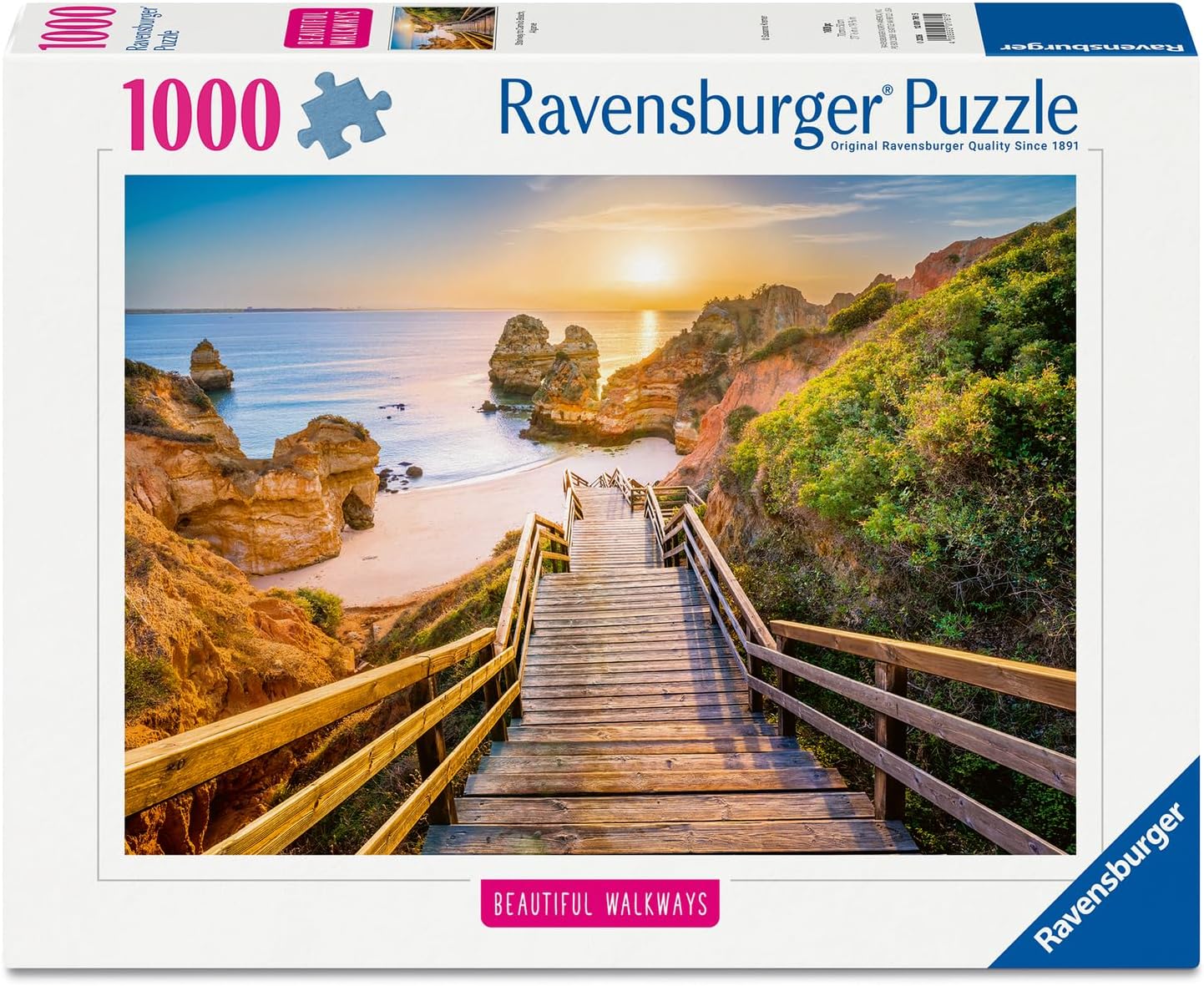 Stairway to Camilo Beach, Algarve 1000pc