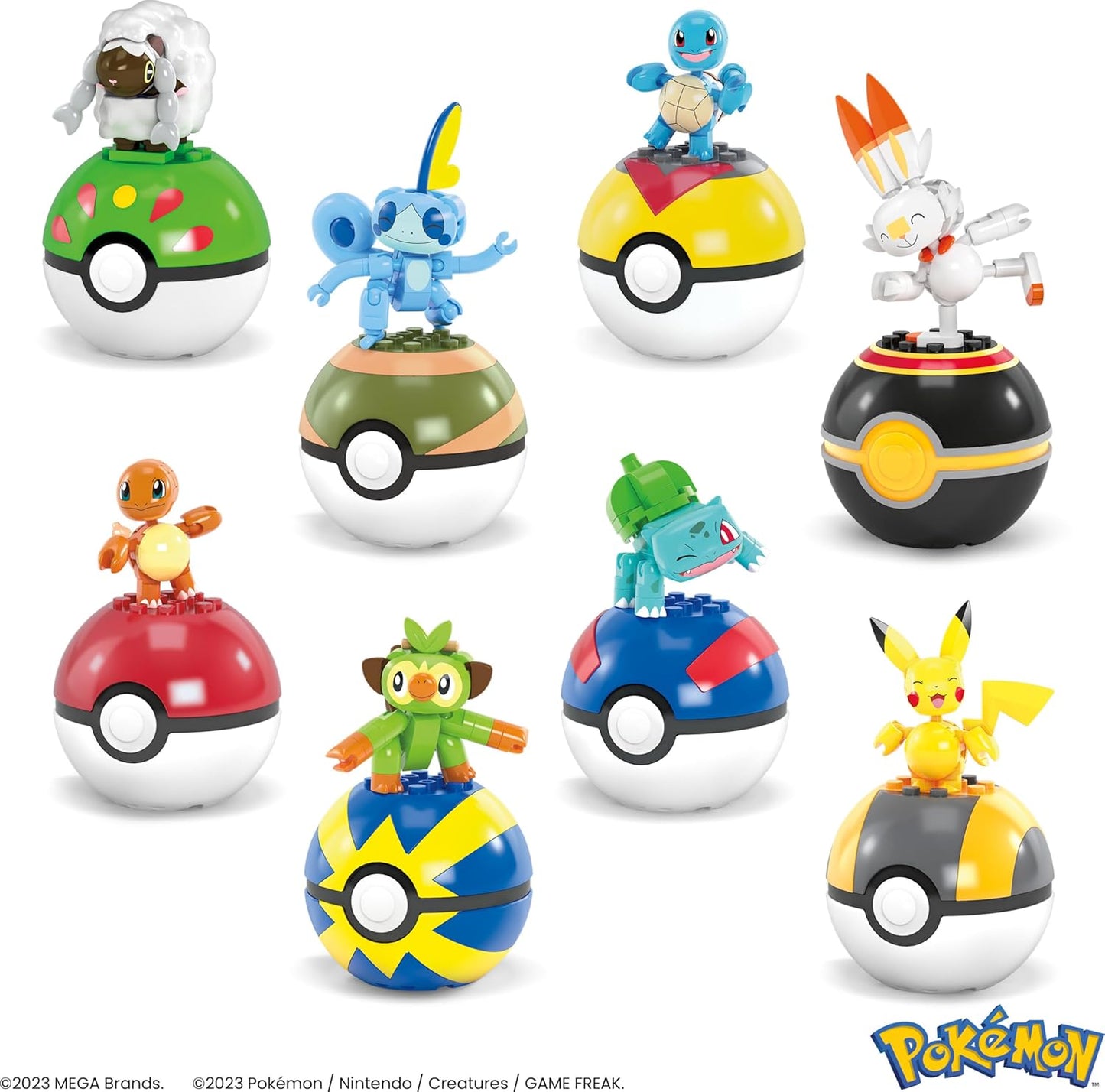 MEGA Pokemon - Beginner Trainer Team 8-Pack