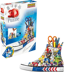 3D Sonic Trainer 108pc Puzzle