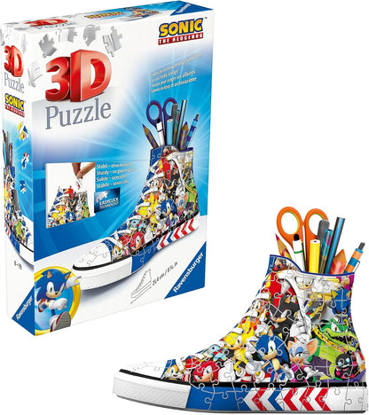3D Sonic Trainer 108pc Puzzle