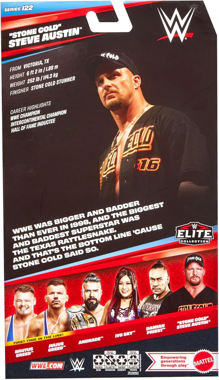 WWE Elitle Collection "Stone Cold" Steve Austin