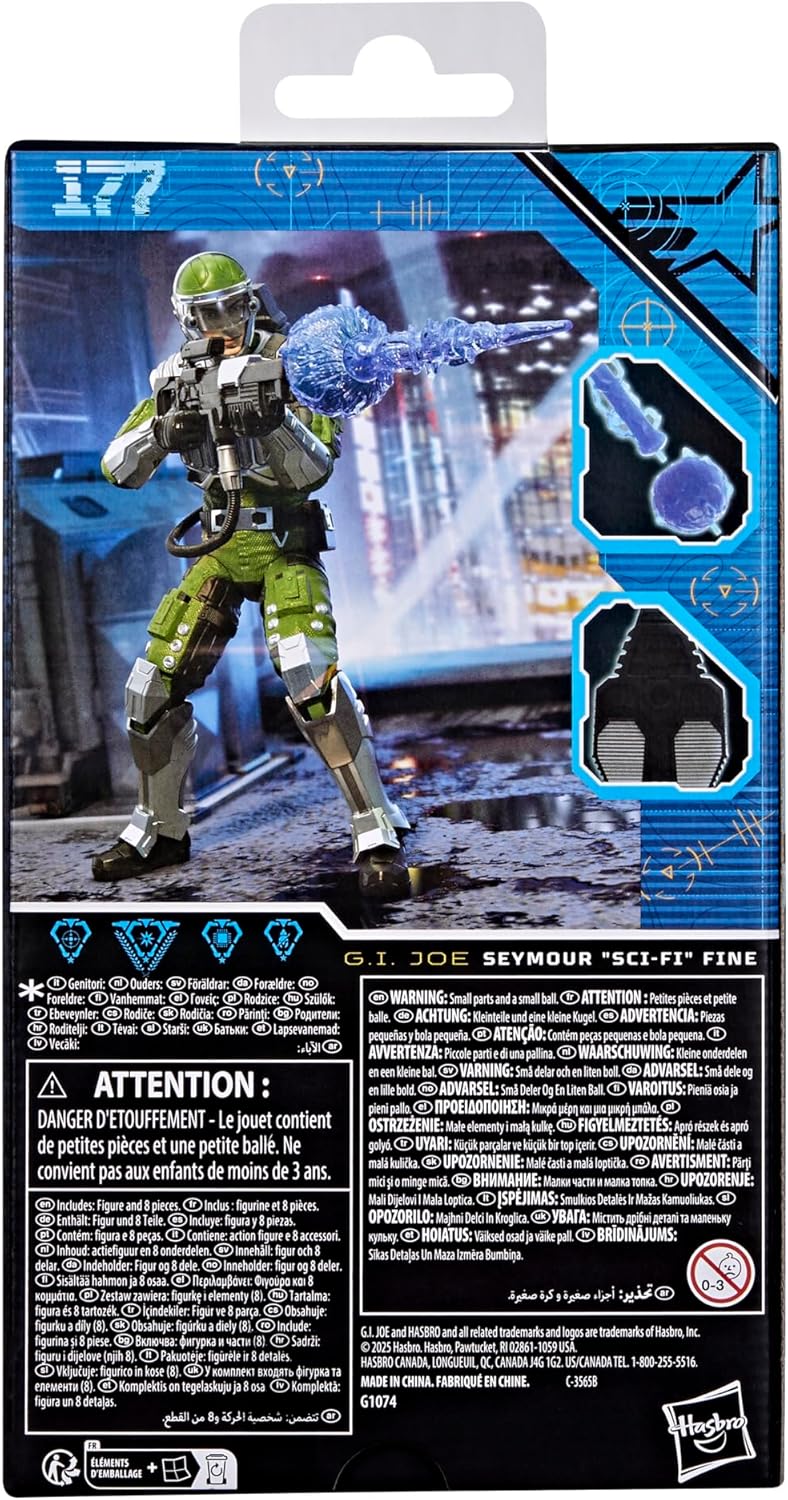 GI Joe Classified Seymour "Sci-Fi" Fine #177 (G1074)