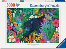 Panther in Flowery Jungle 3000pc Puzzle