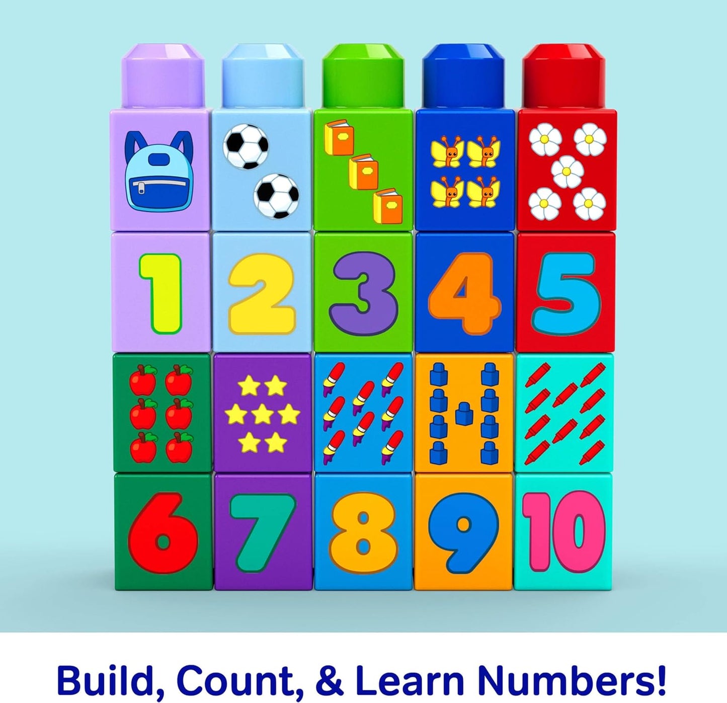 MEGA Bloks Build and Count School Bus