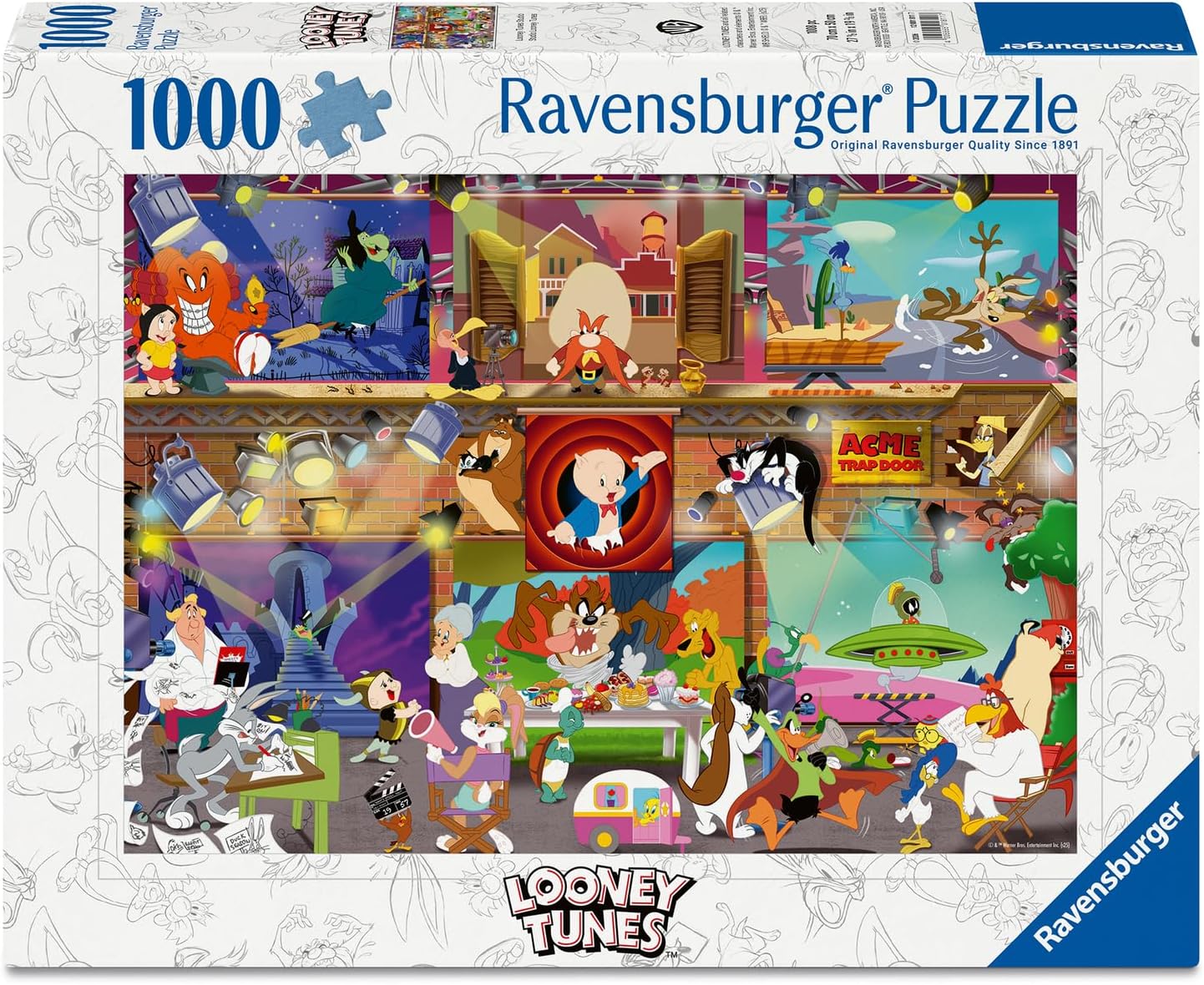 Looney Tunes Studio 1000pc Puzzle