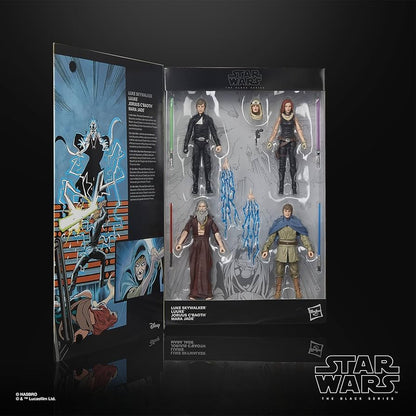 SW Black Series The Last Command Luke Skywalker, Luuke, Joruus C'baoth, Mara Jade