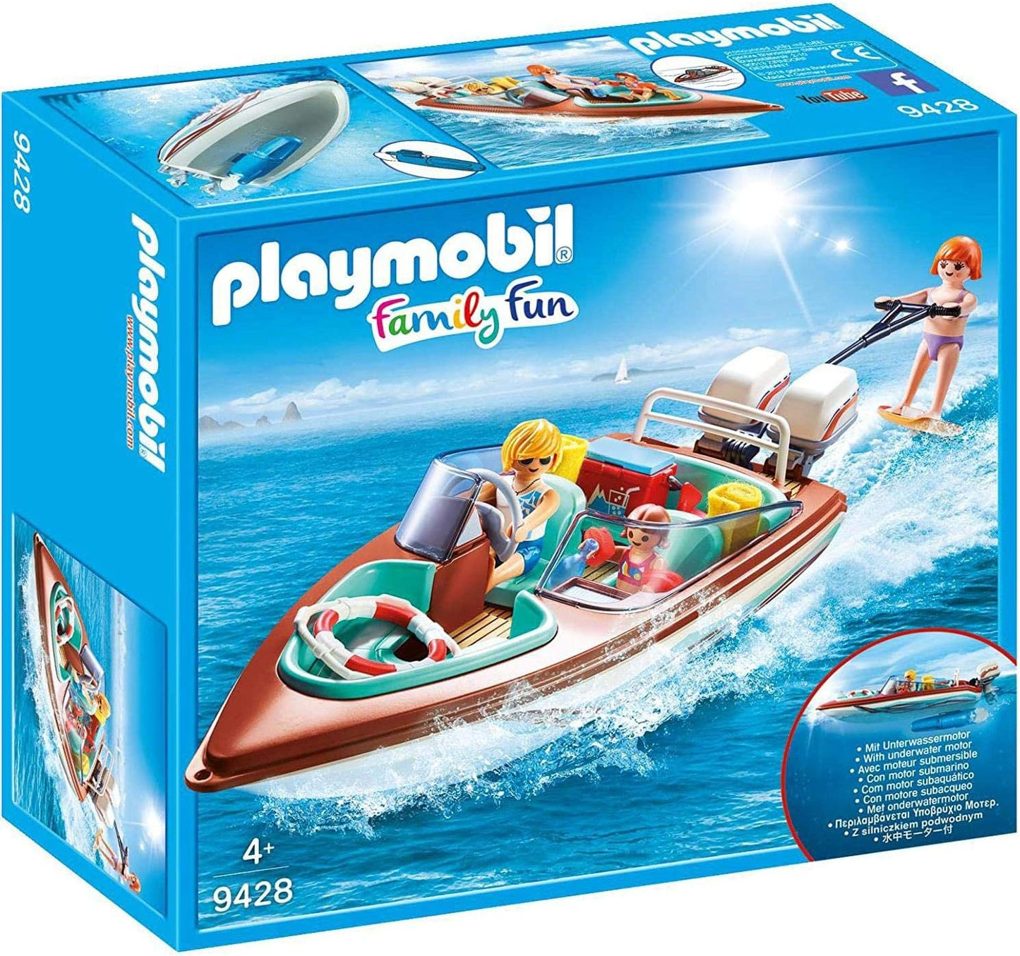 Speedboat with Underwater Motor (PM-9428)*
