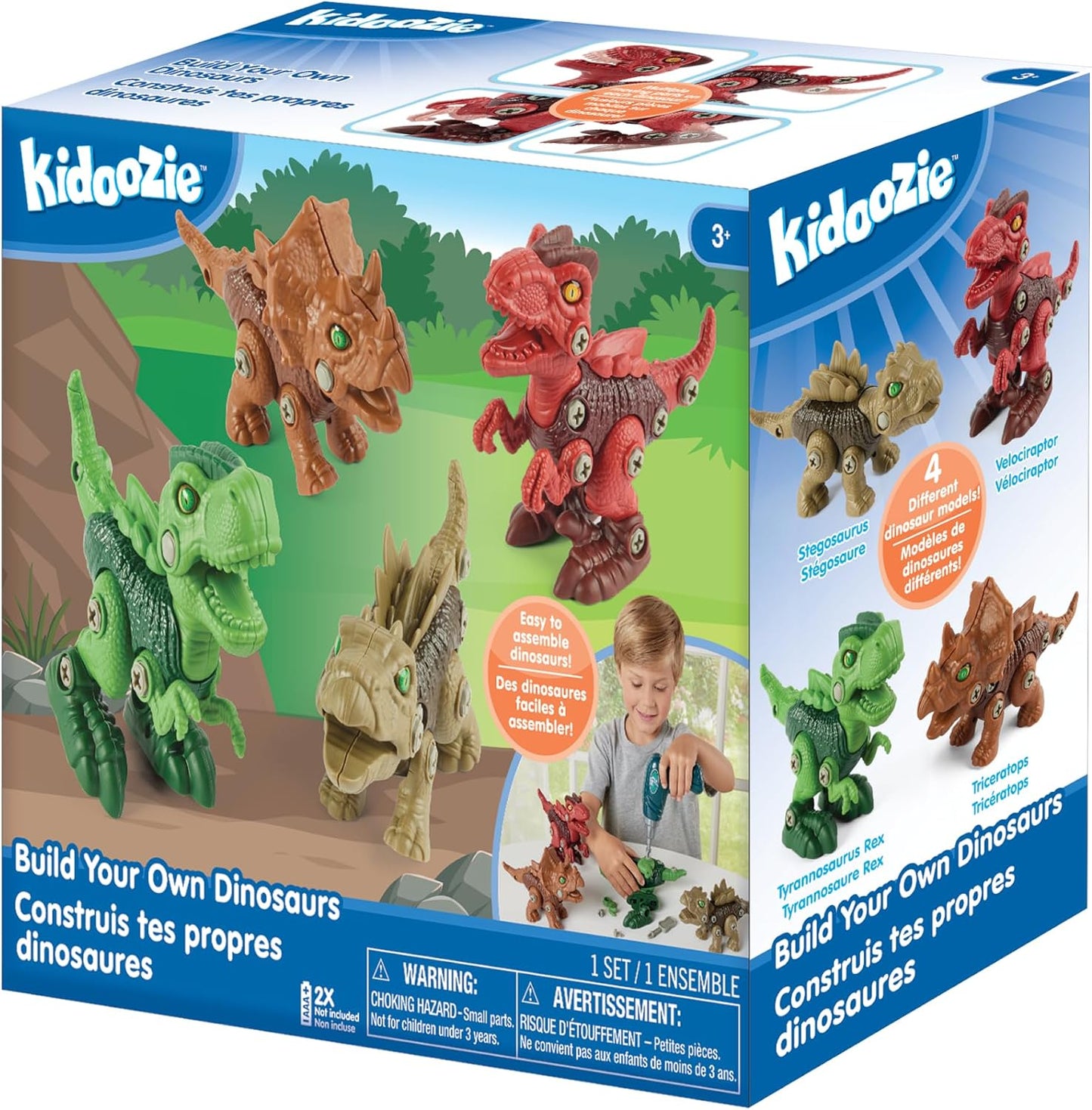 Kidoozie Build Your Own Dinosaurs