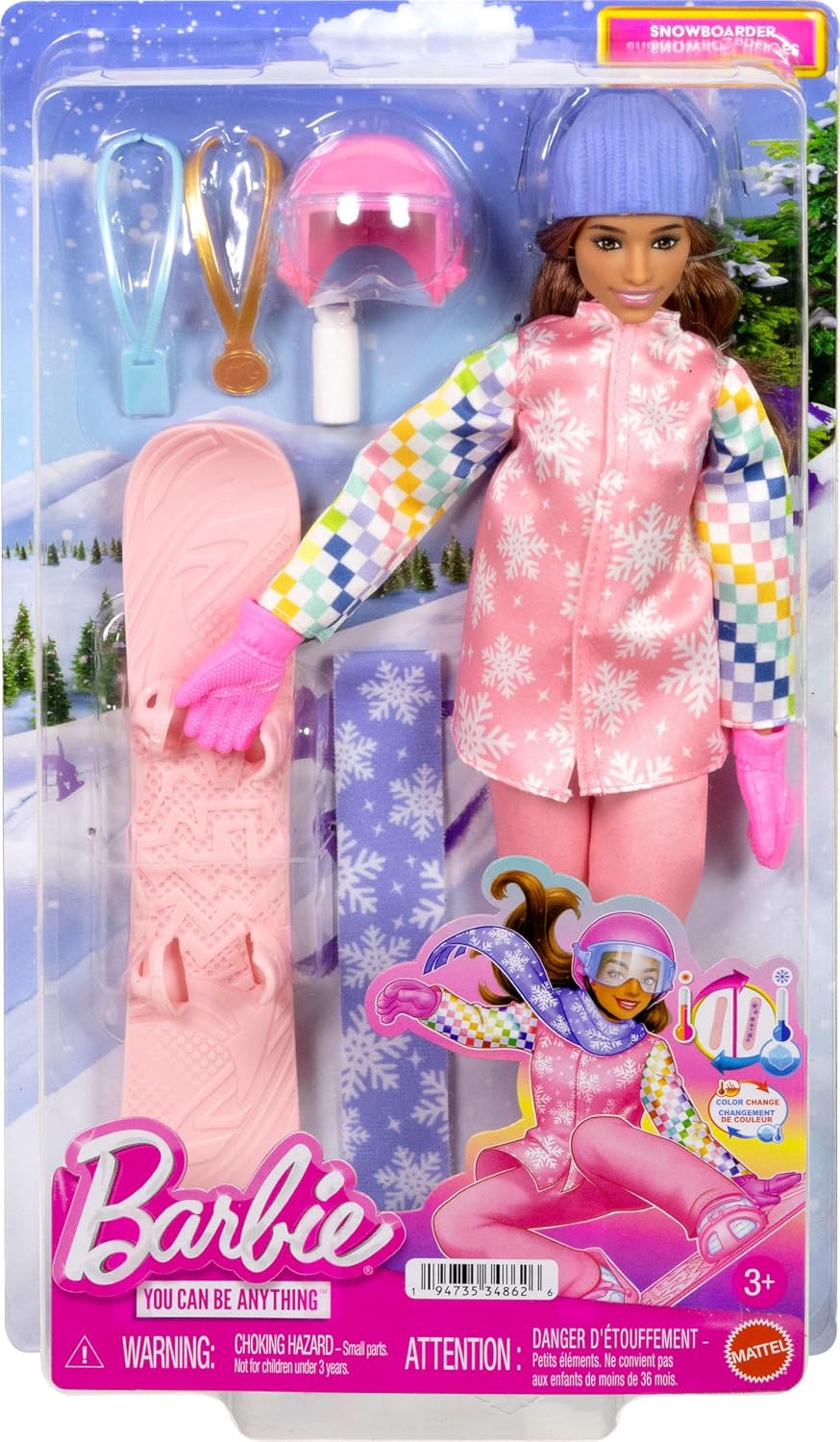 Barbie 65th Doll - Snowboarder