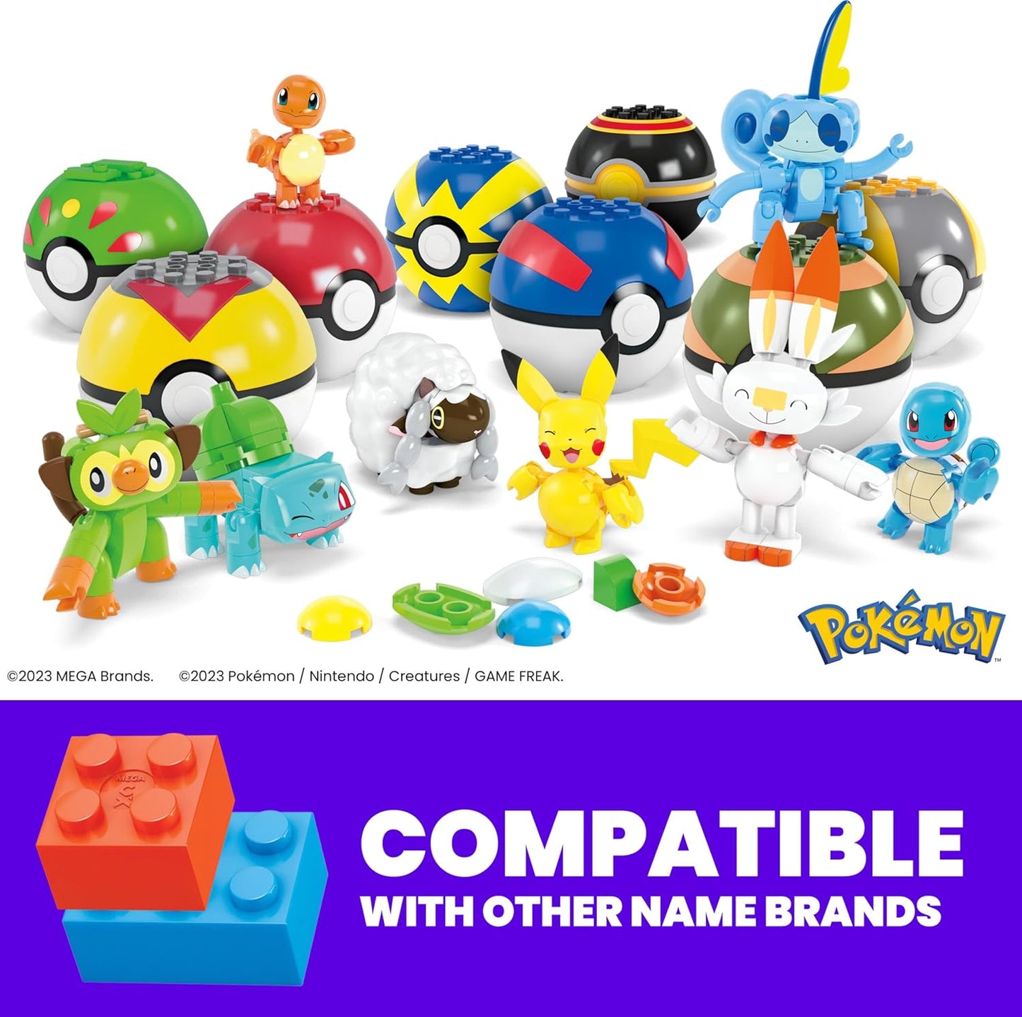 MEGA Pokemon - Beginner Trainer Team 8-Pack