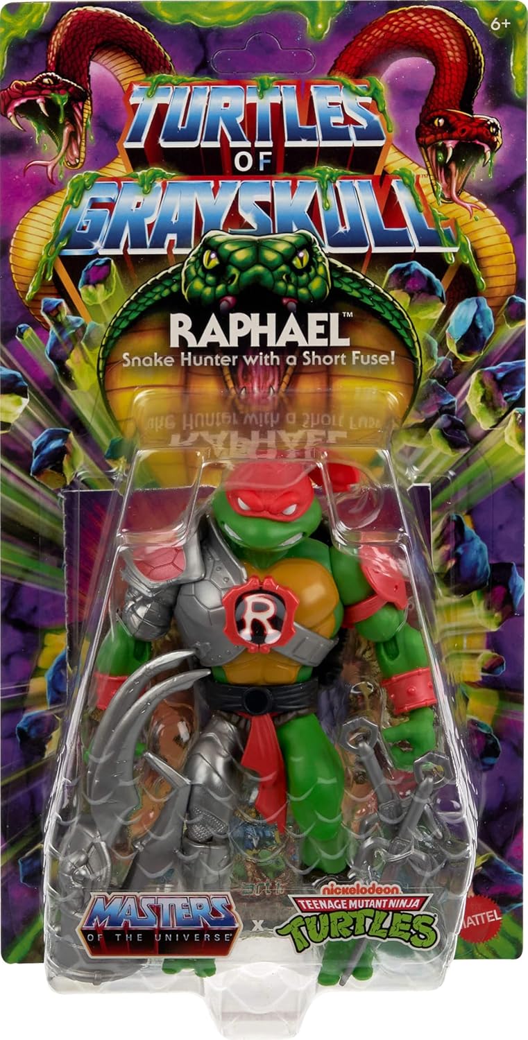 MOTU Turtles of Grayskull: Reptile Wars Raphael