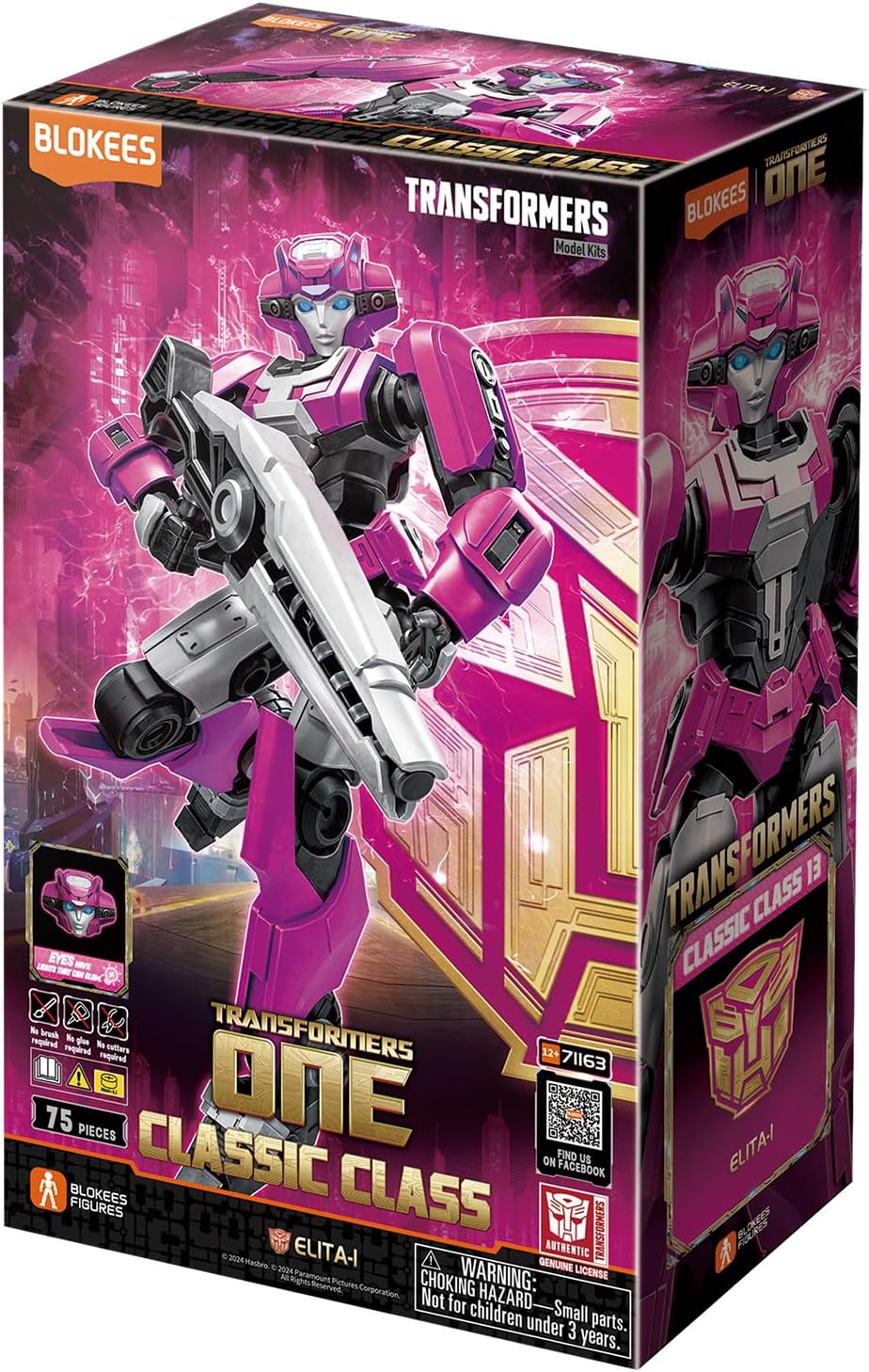 Transformers Classic Class 13 Elita-1
