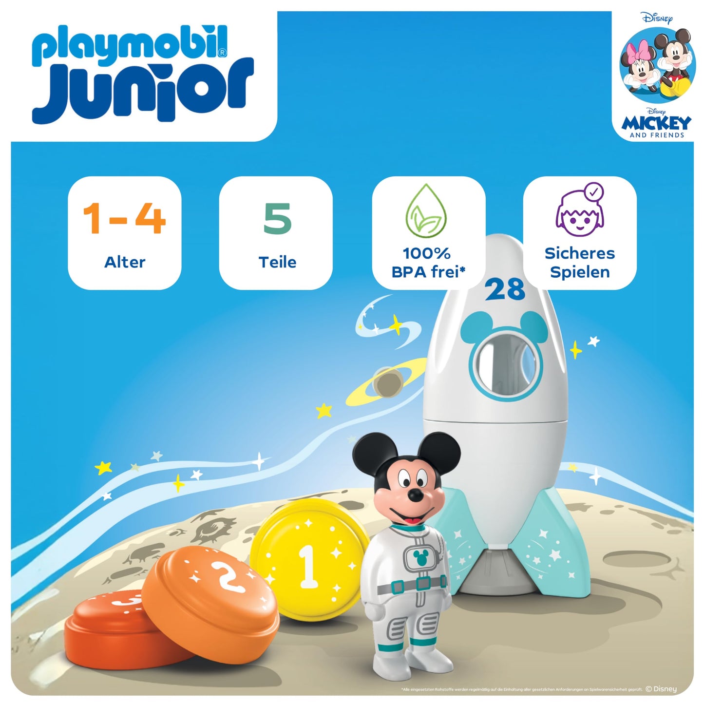 JUNIOR & Disney: Mickey Mouse's Rocket Space Adventure (PM-71771)