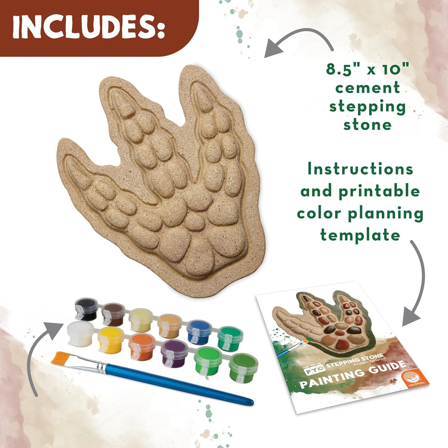 Pyo: Stepping Stone: Dinosaur Footprint