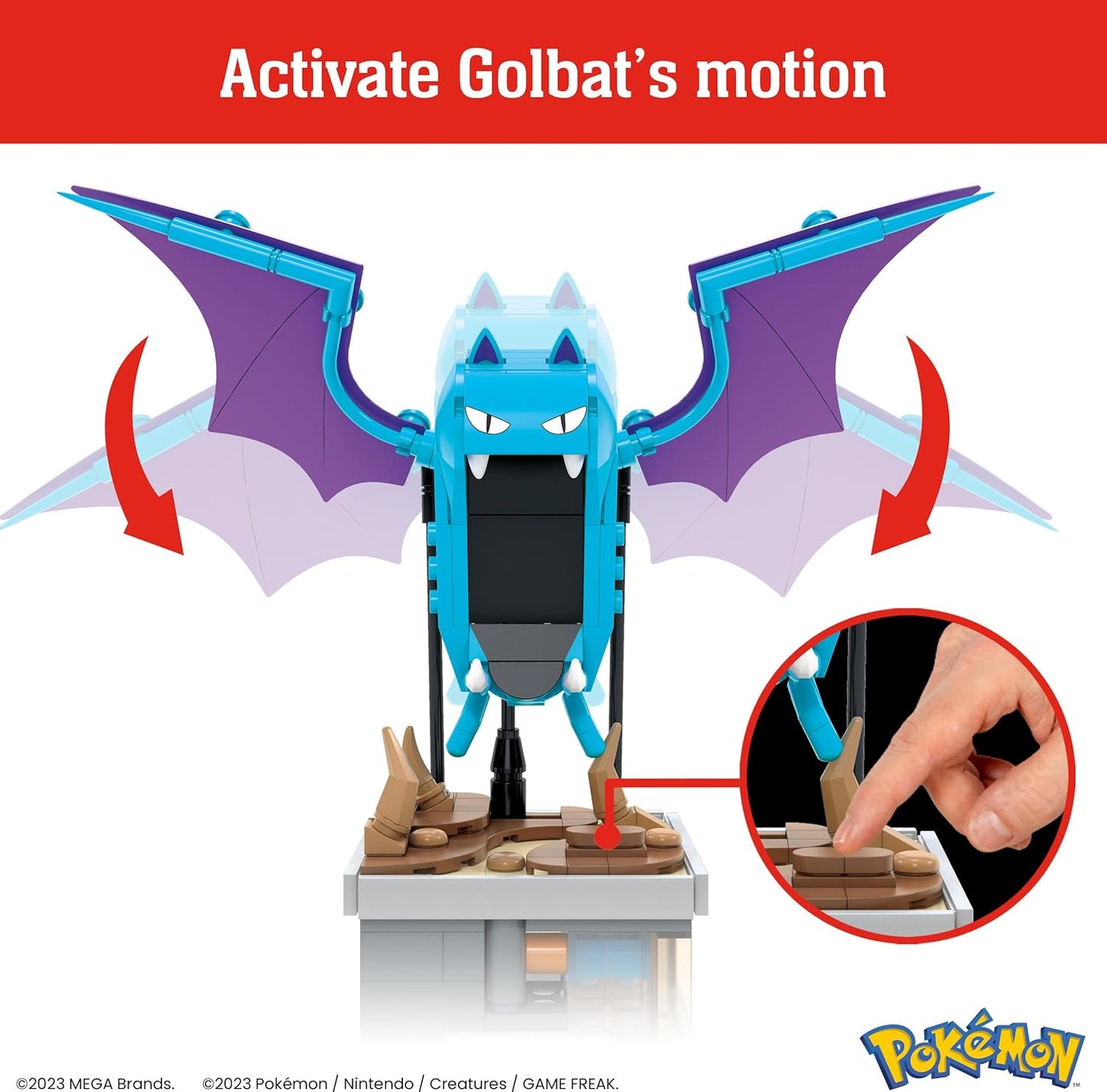 MEGA MCX Pokemon Mini Motion Golbat