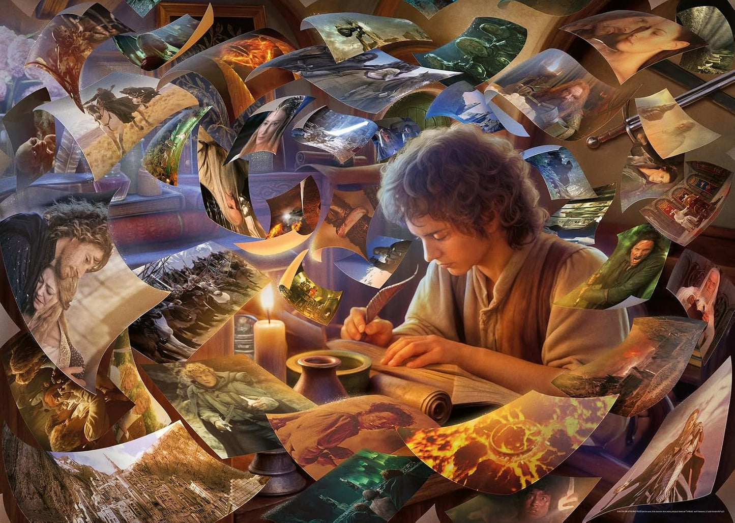 LOTR Frodo's Journey 1000pc Puzzle