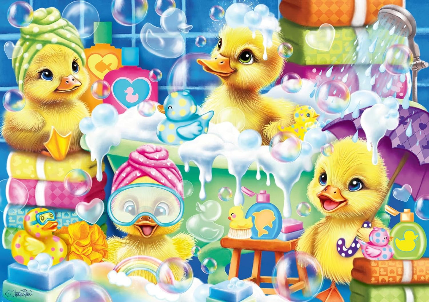 Scrub a Dub Duckies 35pc Puzzle