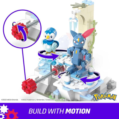 MEGA MCX Pokemon Piplup and Sneasels Snow Day