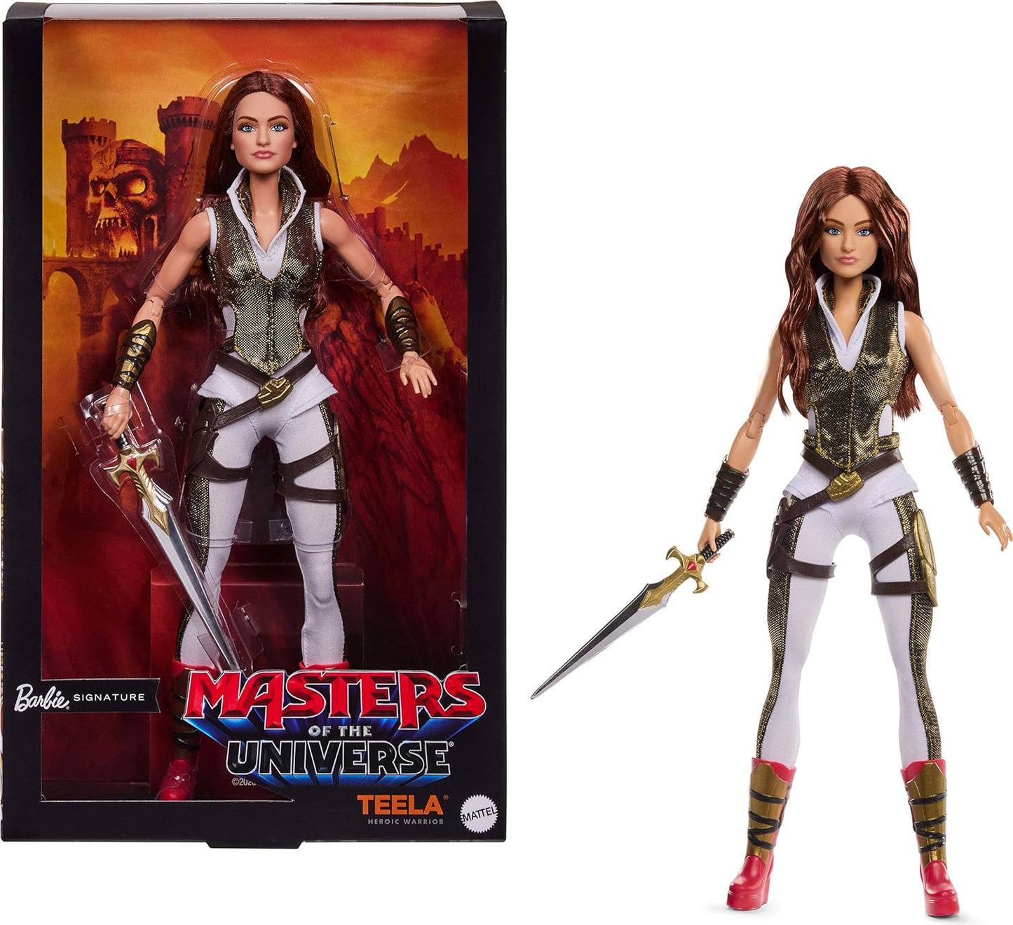 Barbie Signature Teela Collectible Doll in MOTU Movie Fashions