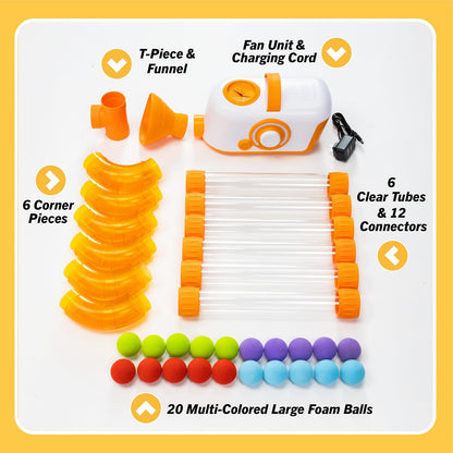Air Toobz - Fat Brain Toys The Original Air Toobz, Air-Powered STEM Building Toys