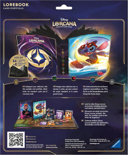Ravensburger Disney Lorcana TCG: 10-page Portfolio - Stitch