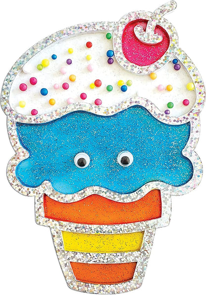 Rainbow Sprinkles Easy Sparkle Window Art