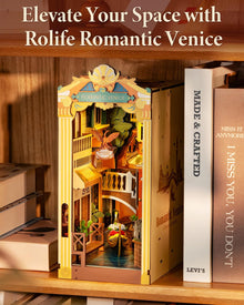 DIY Miniature House Book Nook Kit: Romantic Venice