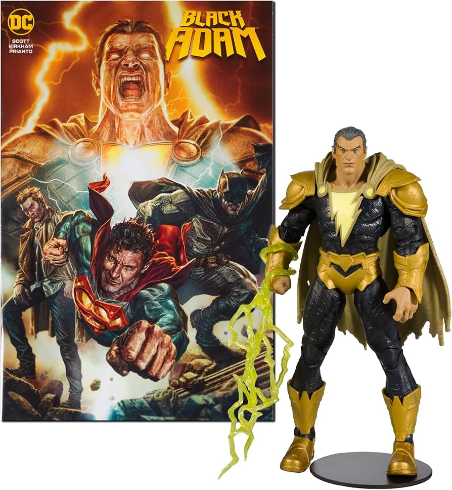 DC Multiverse: Black Adam Wave 1; 7" Action Figure w/ Comic