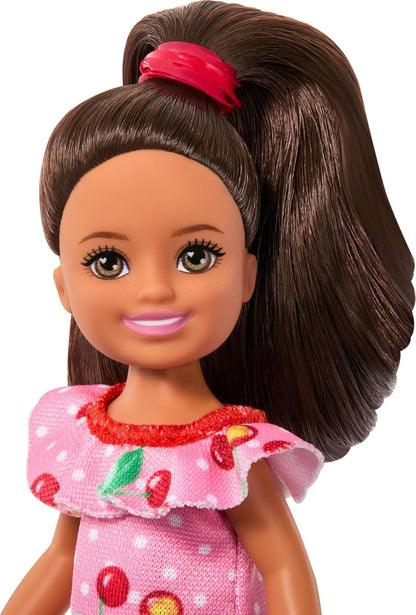 Barbie Club Chelsea Pink Cherry Dress