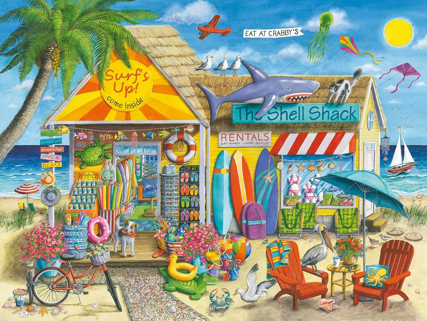 Surf's Up! 1500 Pc Puzzle