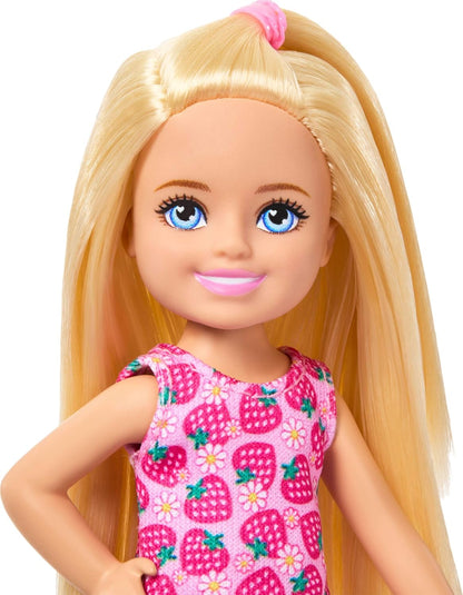 Barbie Club Chelsea Pink Strawberry Dress