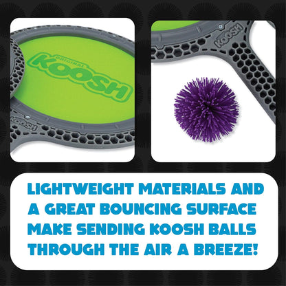 Koosh Double Paddle set Neon