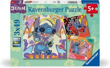 Disney Stitch 3x49pc Puzzle