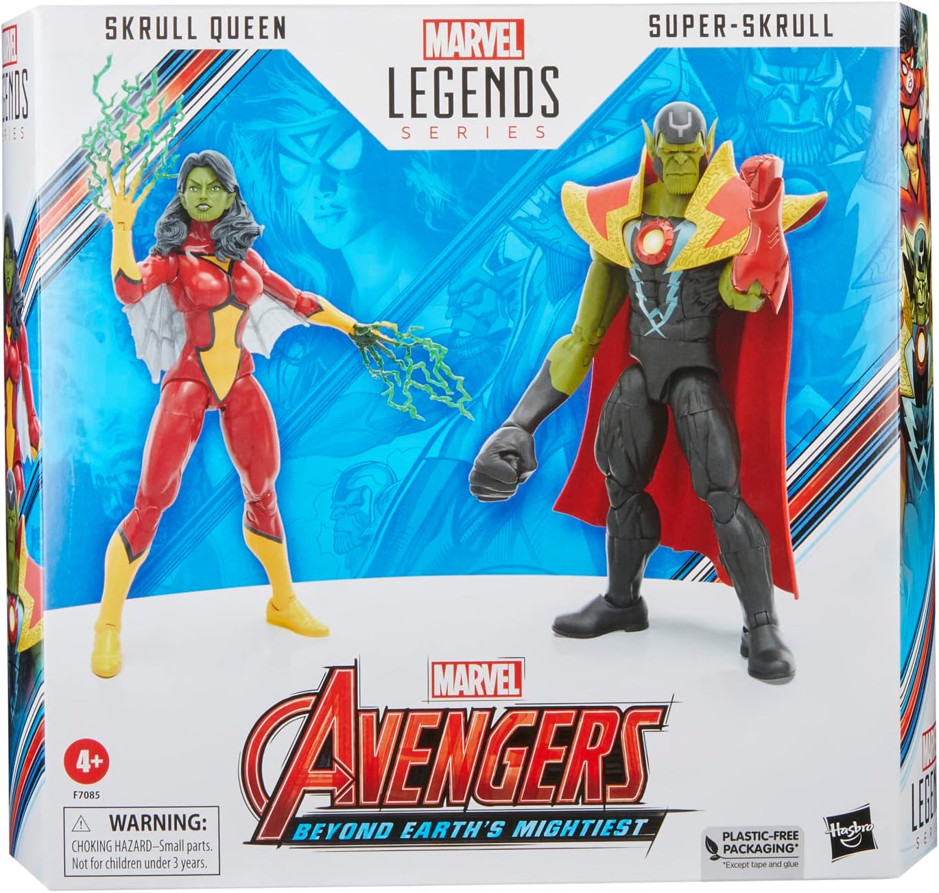 Marvel Legends Skrull Queen and Super Skrull