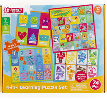 4-in-1 Learning Puzzle Set