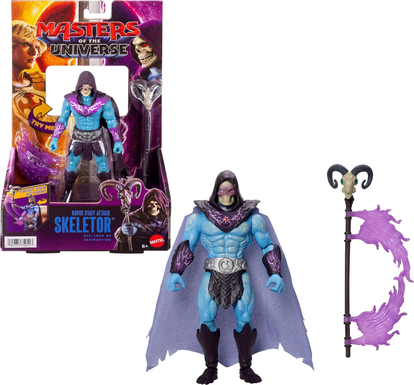 Masters of the Universe: Havoc Staff Attack Skeletor