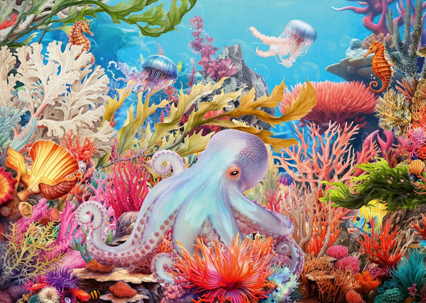 Reef Life 500pc Puzzle LF