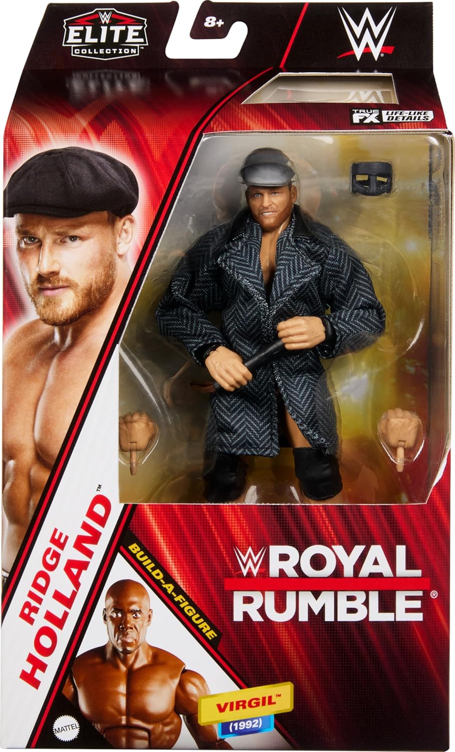 WWE Elite Royal Rumble Ridge Holland with Virgil BAF