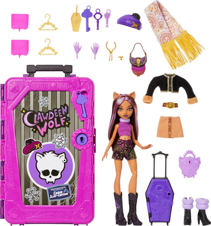 Monster High Skulltimate Secrets W8 Doll 1 Clawdeen Wolf